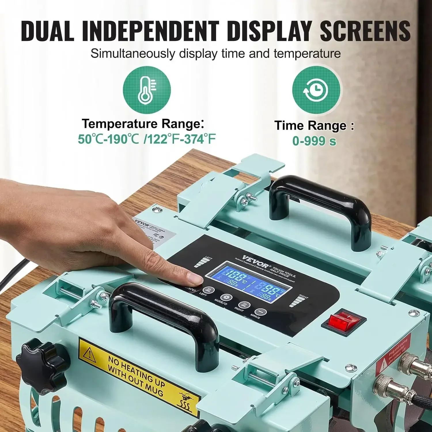 

[Discounted Price, Hot Sale!]Tumbler Heat Press Machine, 2 Station Heaters, 11-30oz Mug Press, Heat Up Fast and Even, Tumbler Pr