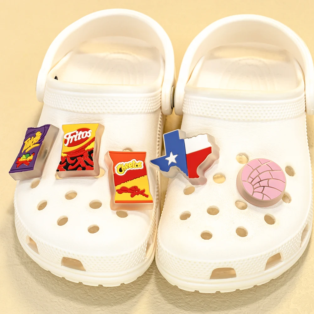1–5 Stück LED-Schuhanhänger, beleuchtetes Zubehör, Tiere, Pflanzen, Salamander, Schuhdekorationen, Anstecknadeln für Kinder, Männer, Frauen, Geschenke, Clog-Schnallen – Detail 4