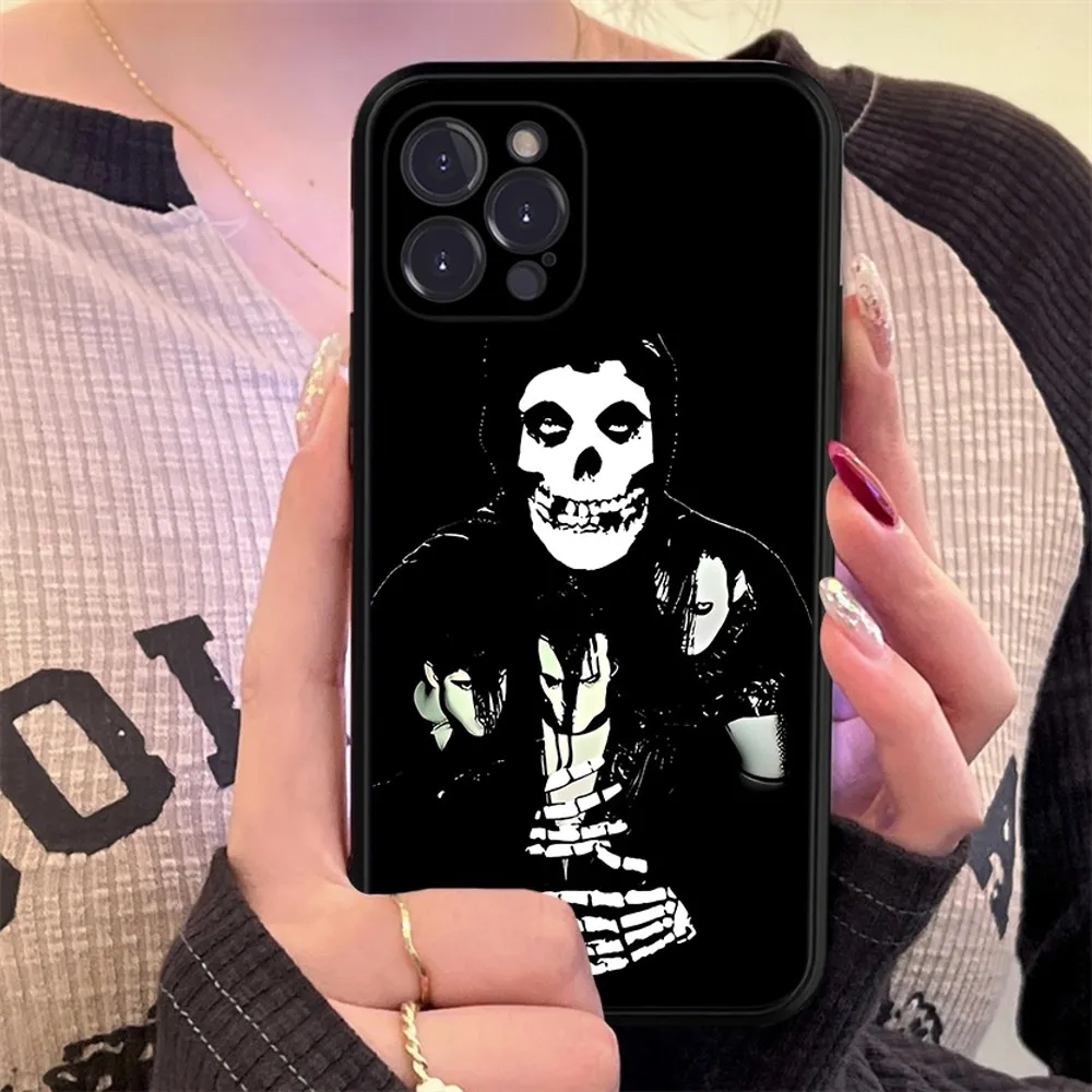 The Misfits Glenn Danzig Cell Phone Case Silicone Soft for iphone 15 14 13 12 11 Pro Mini XS MAX 8 7 6 Plus X XS XR Cover