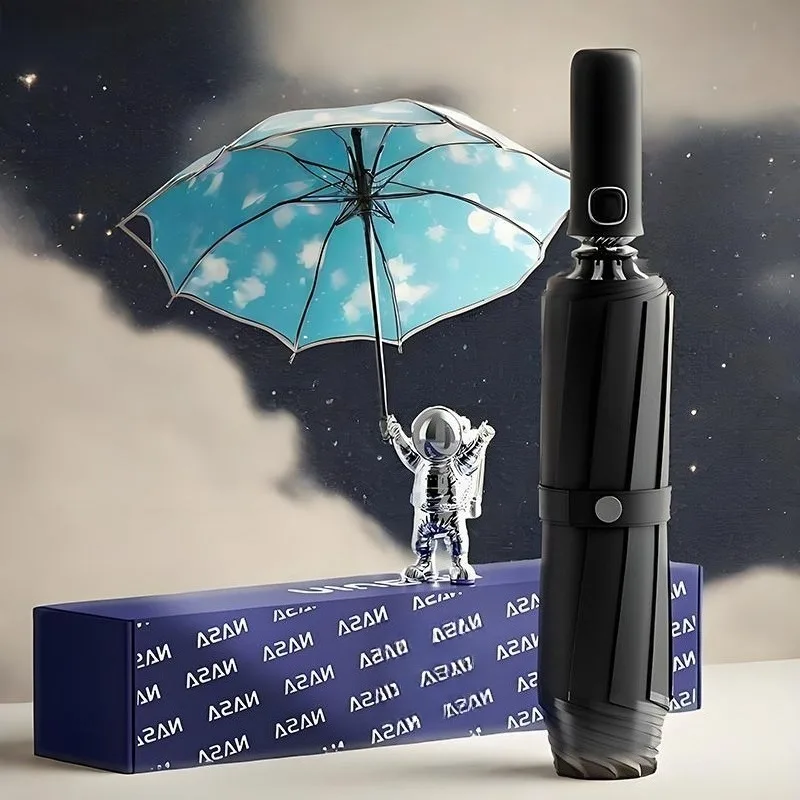

Высококачественный полностью автоматический обратный складной солнечный и дождливый двойного назначения, ветрозащитный, усиленный, автомобильный, портативный зонт