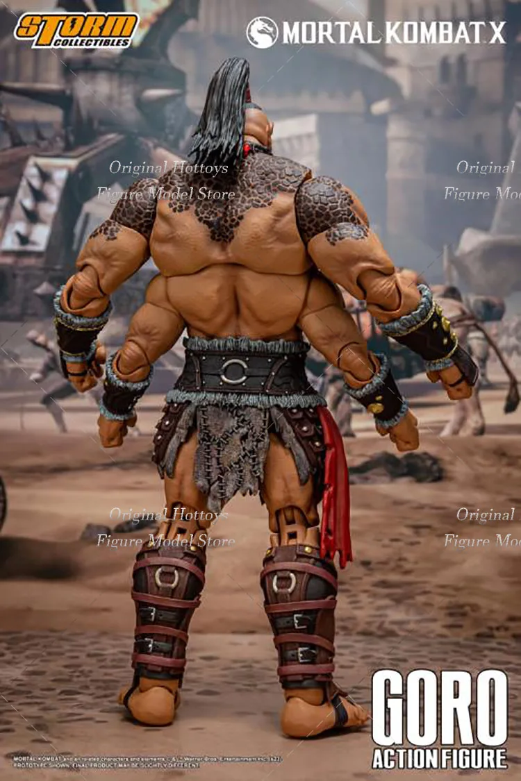 ST STORM TOYS 1/12 Scale Male Soldier Mortal Kombat X GORO Combat Game Full Set 6-inch Action Figure Model Gifts Collection