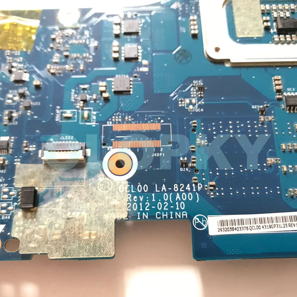 For Dell Inspiron 15R 5520 7520 Laptop Motherboard QCL00 LA-8241P CN-06D5DG  DDR3 HD7670M HD7600 HD7730 GPU DDR3L