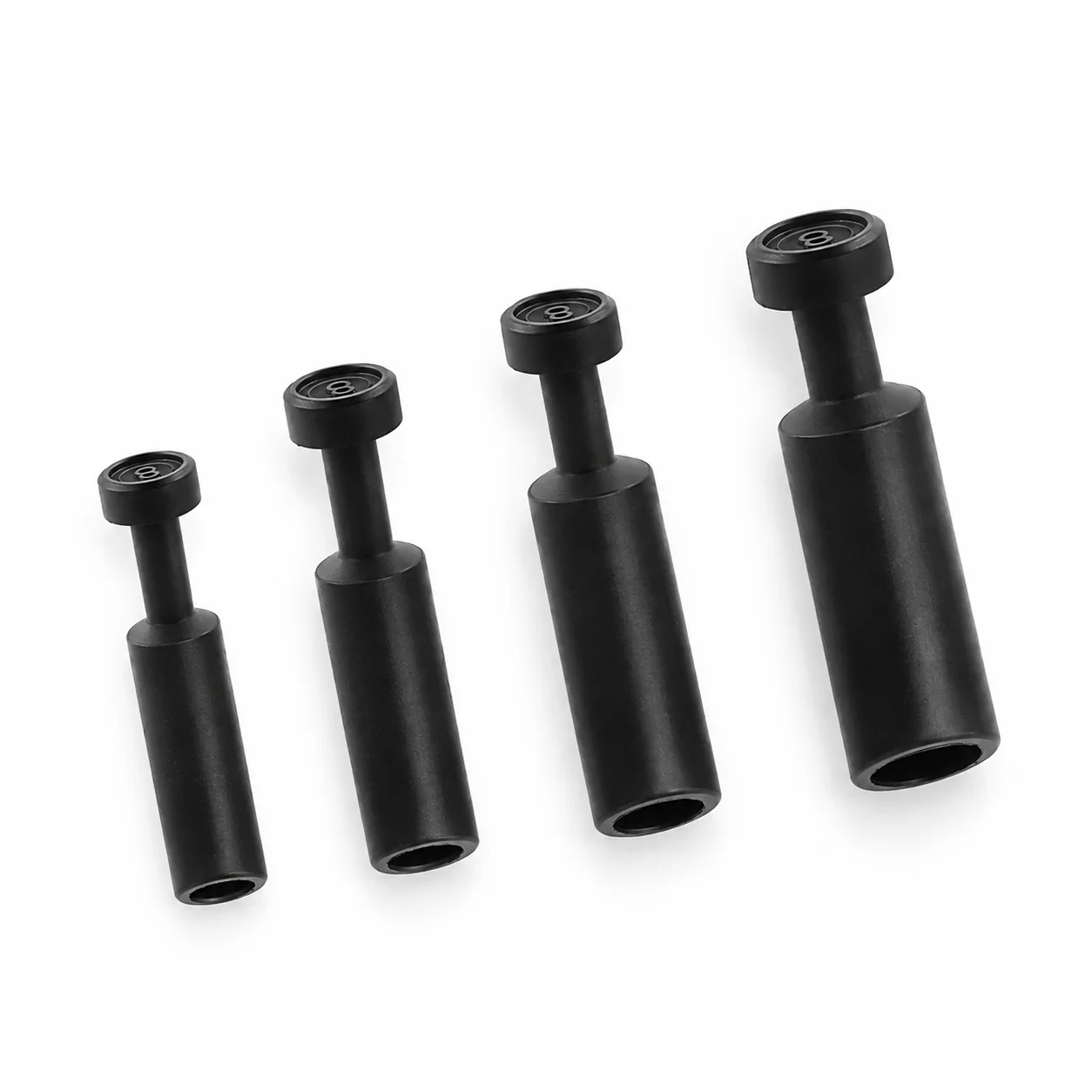 1PCS PP-4 PP-6 PP-8 PP-10 PP-12 Pneumatic Blanking Pipe Plug Push-to-Connect Air Hose Tube Fitting Stopper Black