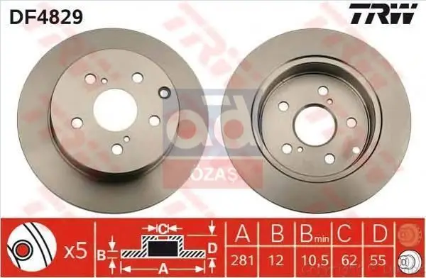 Store code: DF4829 for DISK back 06 RAV4-