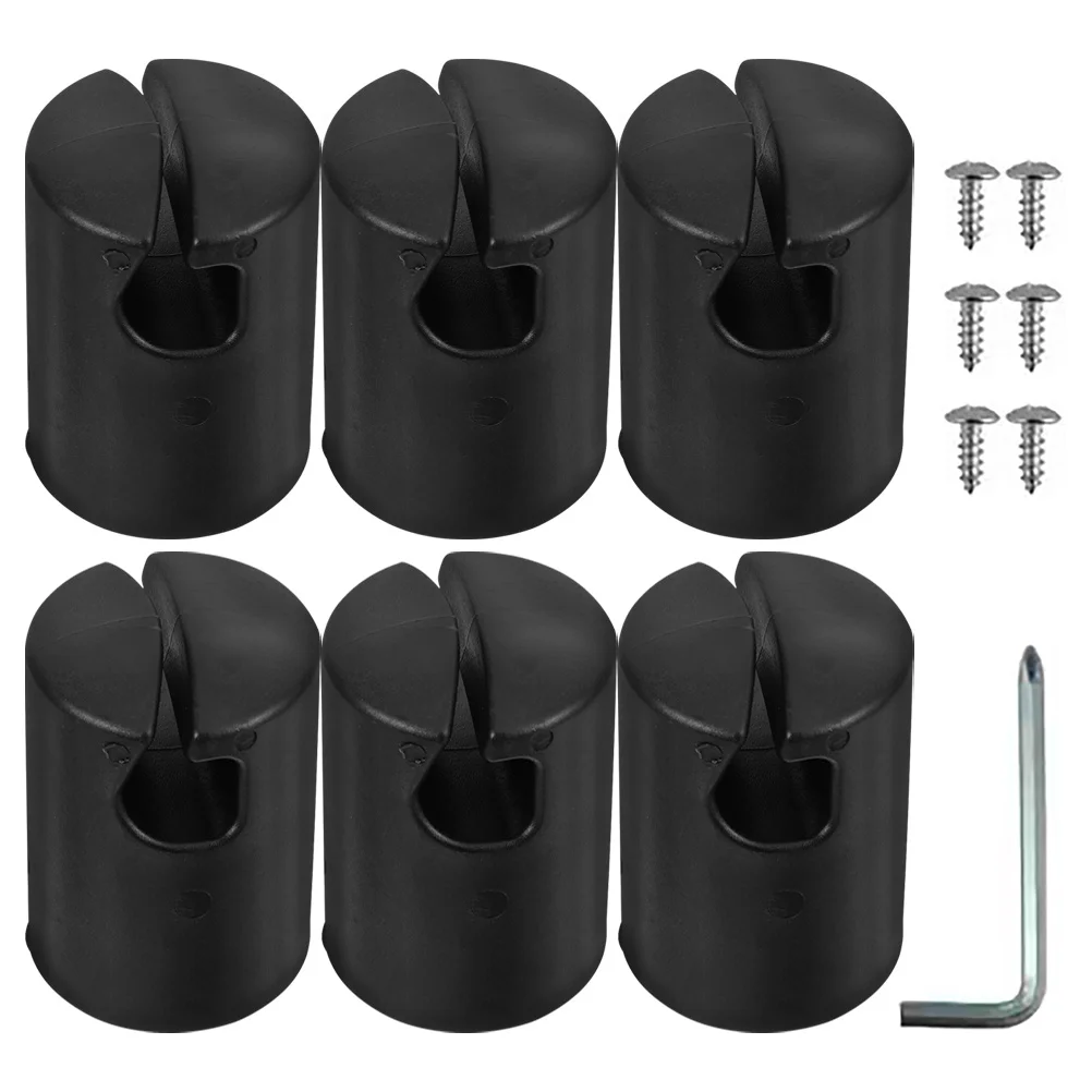 

1 set 1 Set Trampoline Pole Caps Plastic Replacement Parts For Rails Net Rods Repair Holder Cover Accessories Durable Waterproof