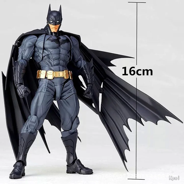 DC Amazing Yamaguchi 009 17cm Justice League Batman Super Hero Articulate BJD Figure Model Toys