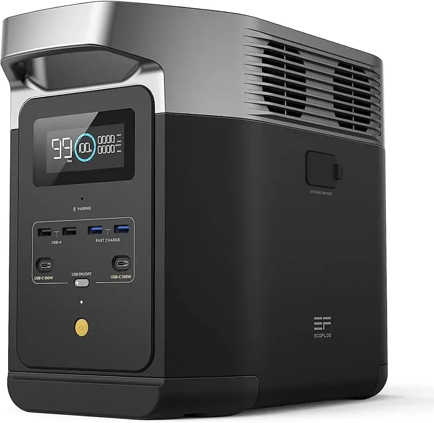 

Big Discount. Ecoflow 2 Portable Power Station Charging Bank Emergency Charger + Power Supply