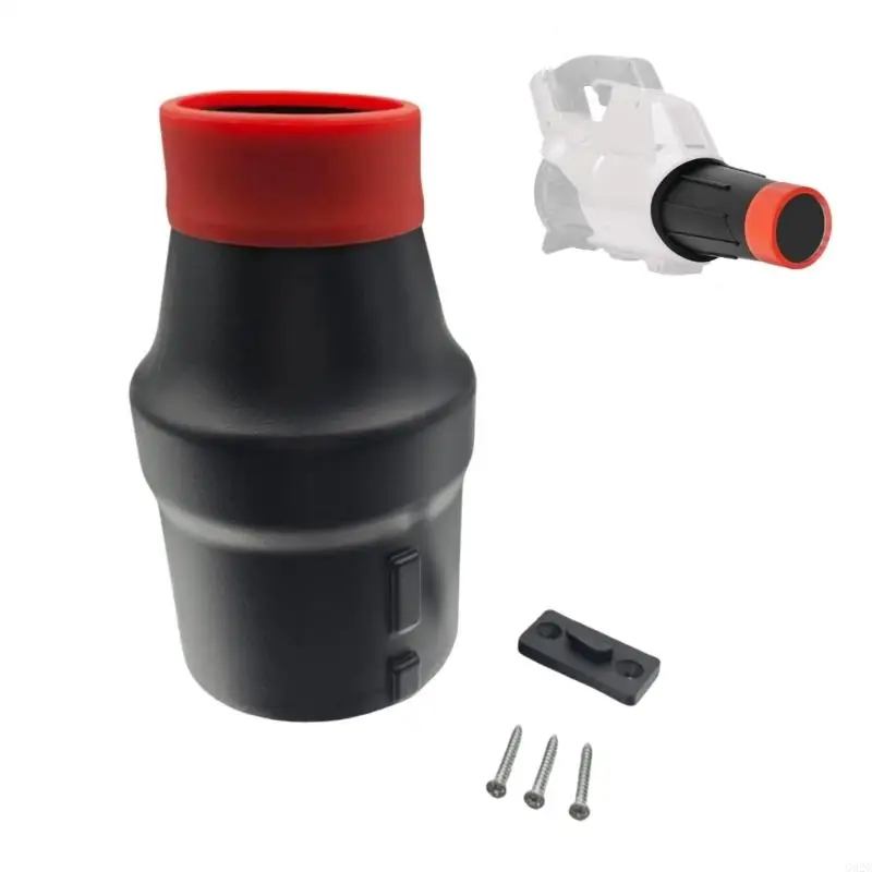 G92C Vehicle Drying Blower Nozzle Attachment for 2724-20 2724-21 Models, ABS Tapered Tip with Silicone Guard and Locking Mount