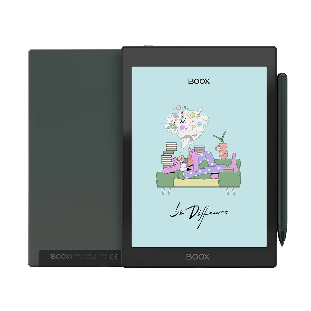 Color eink tablet with writing, drawing, noting,reading Boox Nova Air C Ereader