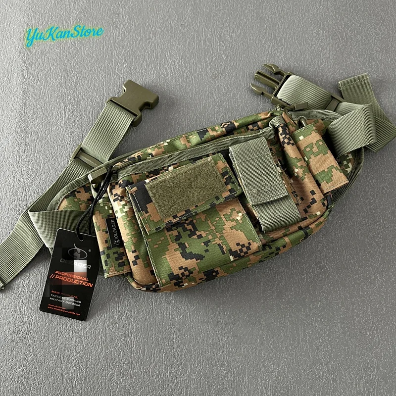 

Detachable 2-In-1 Multifunctional Outdoor Mountaineering Camping Tactical Chest Waist Bag Shoulder Bag