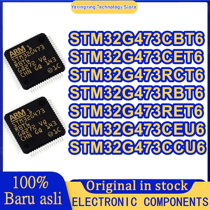 

STM32G473CBT6 STM32G473CET6 STM32G473RCT6 STM32G473RBT6 STM32G473RET6 STM32G473CEU6 STM32G473CCU6 Микросхема Новая на складе