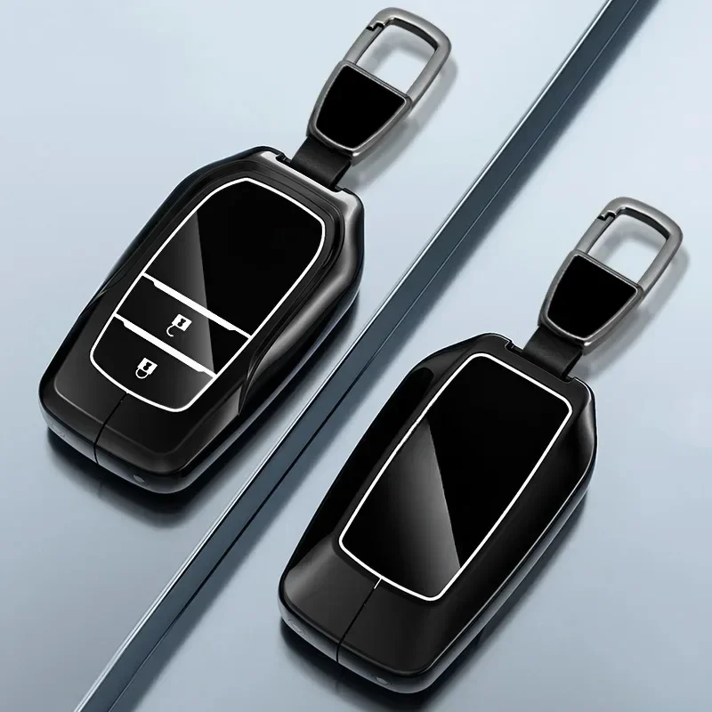 

Zinc Alloy Car Key Case Fob Cover for Toyota Highlander RAV4 Corolla Camry Frontlander Venza