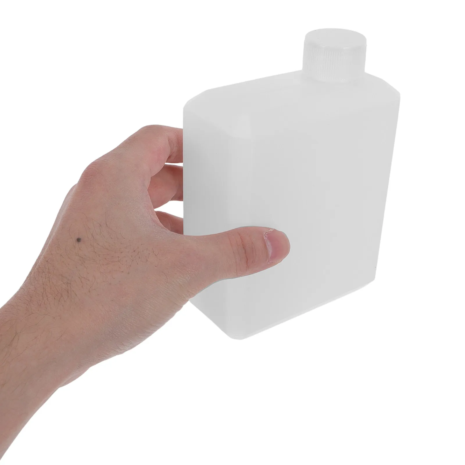 4Pcs 500Ml Plastic Lab Bottles Reagent Storage Bottles Airtight Sample Sealing Container for Powder Solid Chemical Granular