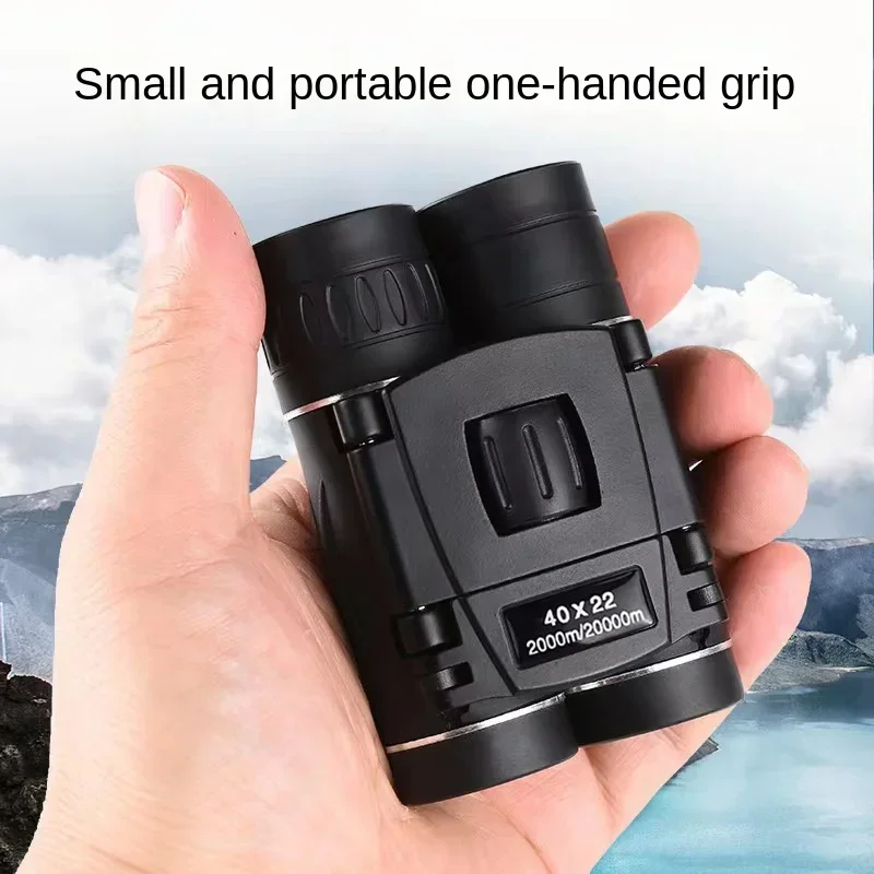 Mini Children's Binoculars 40x22 High Definition Portable Outdoor Camping Mountain Hiking Landscape Telescope