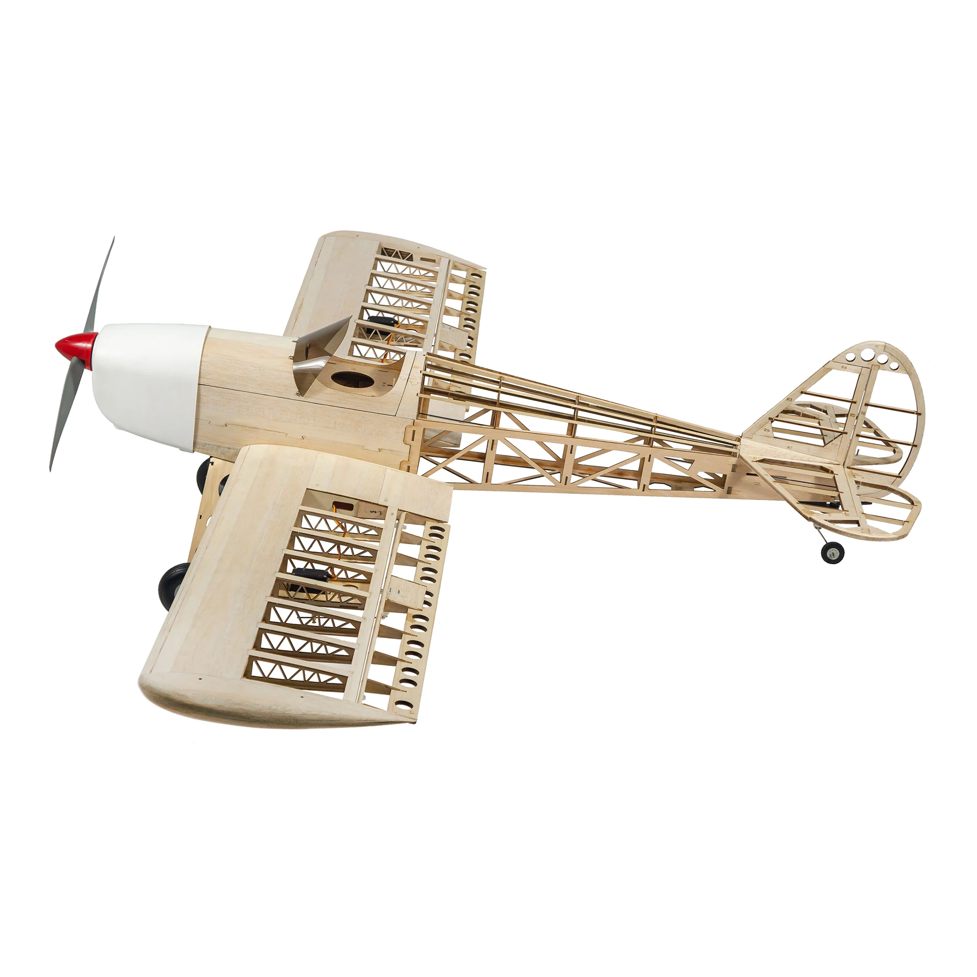 RC airphones Laser Cut Balsa Wood Airplane Spacewalker Frame senza copertura Wingspan 1600mm Kit di costruzione di modelli in legno Balsa