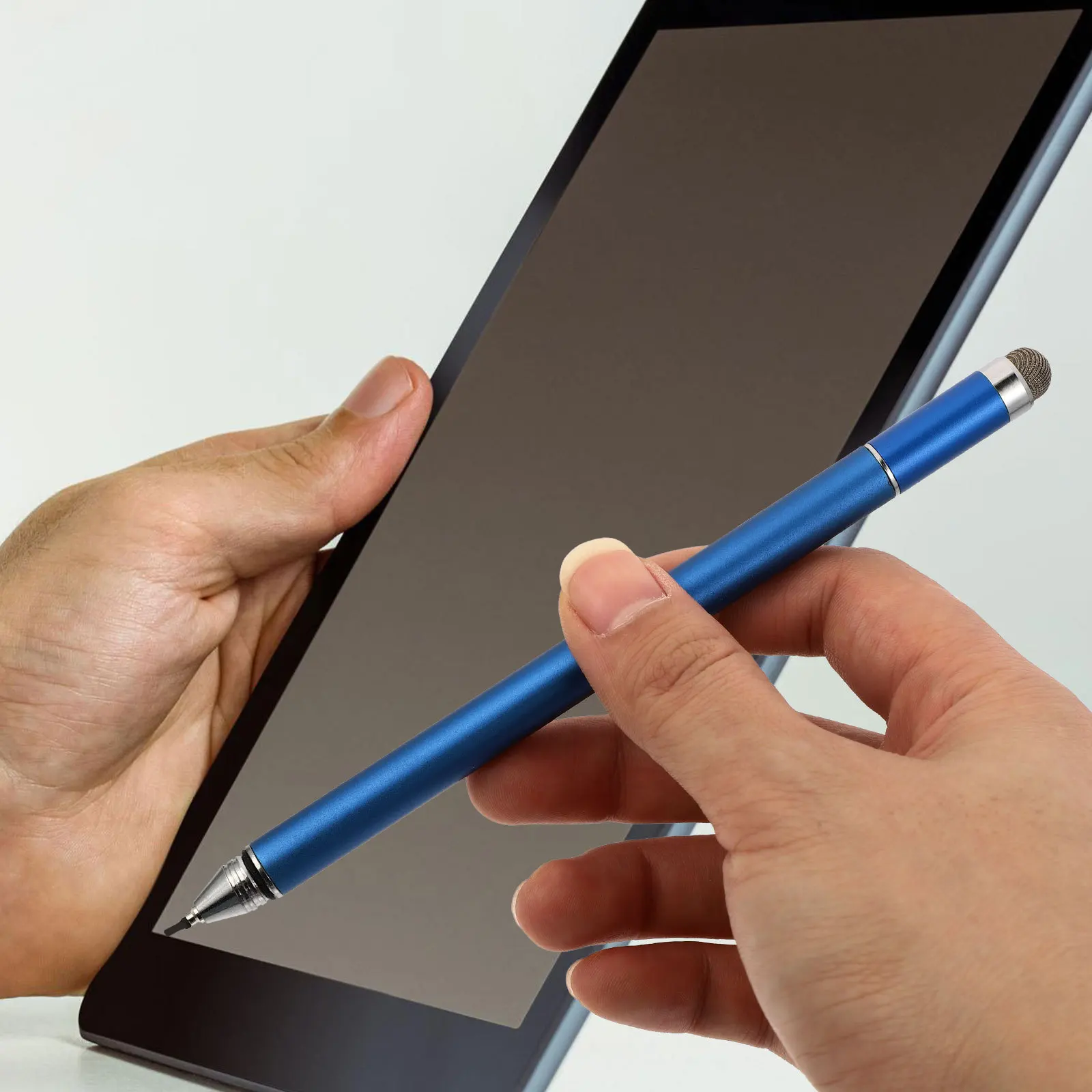 

2pcs 4 In 1 Capacitive Stylus High Precision Touch Screen Pen For Smartphones Tablets Writing Drawing Designing Stylus Pens