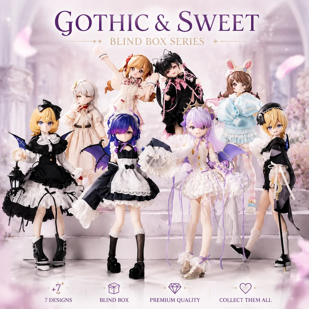 Auf Lager Light Night Twin Generation 2 Blind Box Sweet Dream Pact Mjd Mystery Box 1/6 Artikulierte Puppe Bjd Anime Figuren Original
