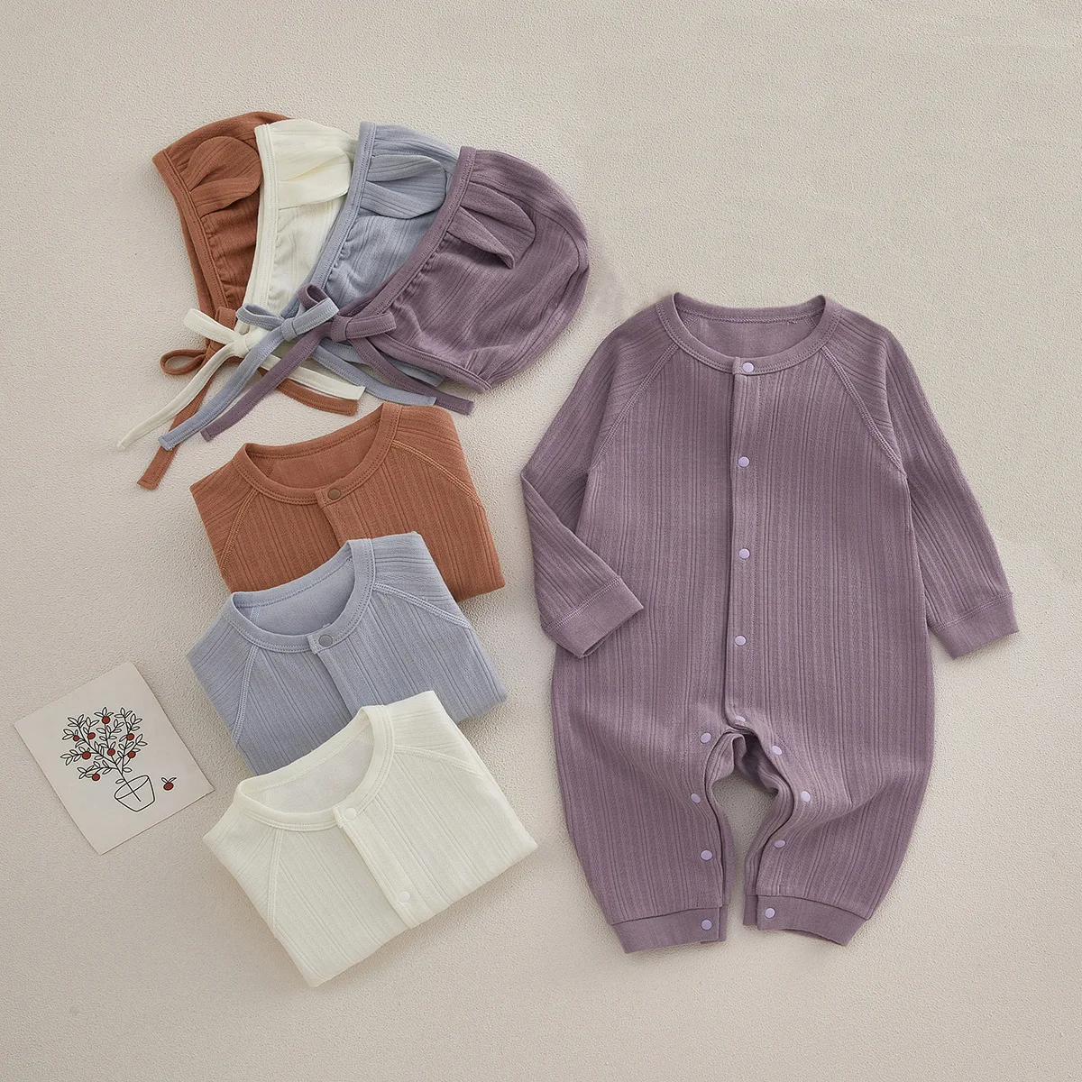 

Baby Clothes Spring and Autumn Climbing Clothes Infant Romper Long Sleeve Comfortable Cotton Children's Pajamas Baby Onesies