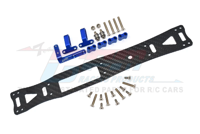 

GPM Carbon Fiber + Aluminum Sub Chassis For TAMIYA 1/10 TA08 Pro 58693