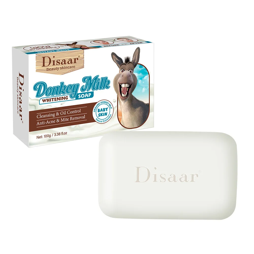 Donkey milk cleansing body cleansing soap moisturizing and exfoliating mite killing germicidal handmade soap bleaching cream