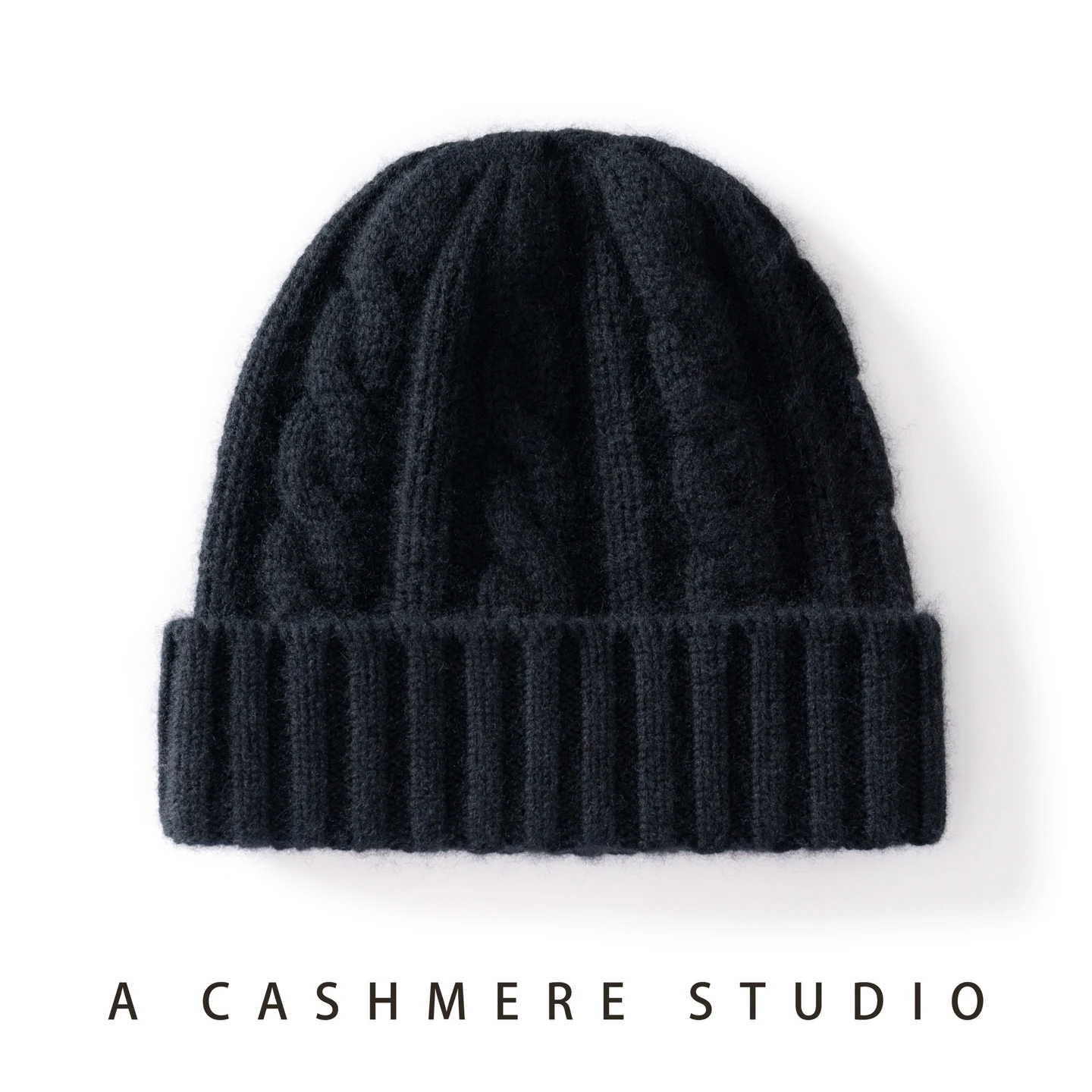 Kaschmir Hut Für Frauen/Männer Winter Neue Verdickte Fashion Solid Twisted Gestrickte Mützen Hüte Casual Unisex Outdoor Weiche Warme kappen – Detail 36