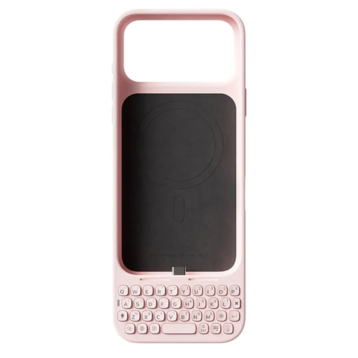 AA80 Mobile Phone Case with Keyboard Magnetic-Attachment External Keyboard Phone Case for 17 Pro Max