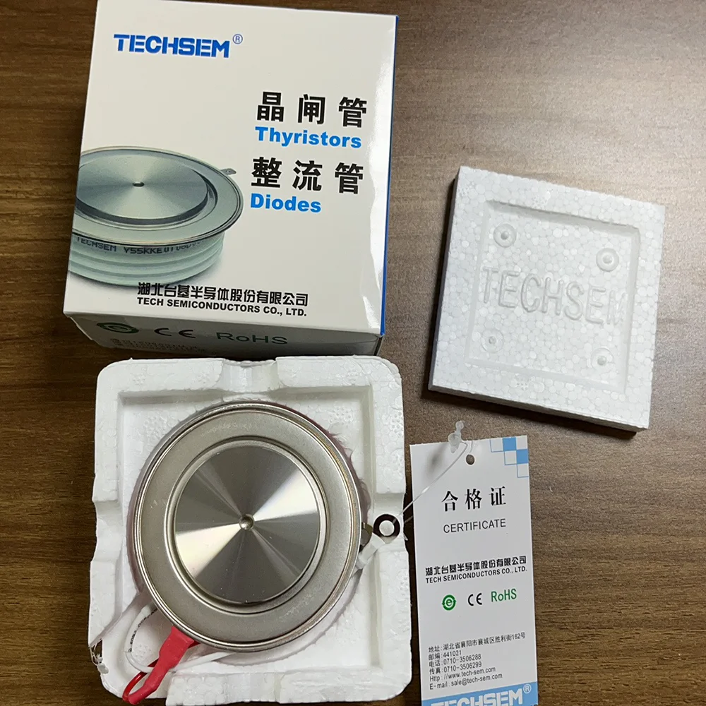 TECHSEM Thyristor Y45KKE KK800A1200V KK800A1400V KK800A1600V KK800A1800V 100% new and original