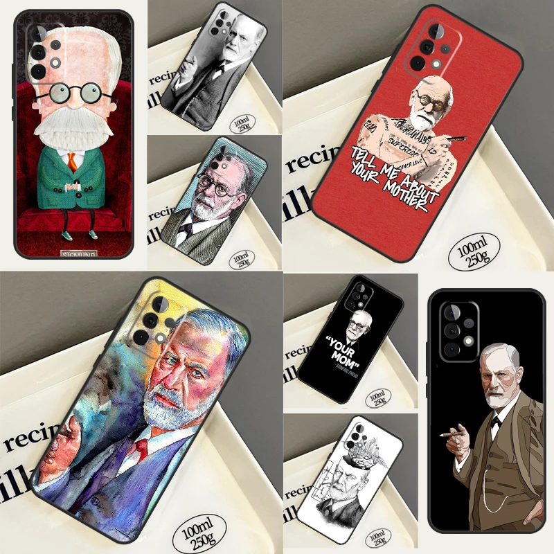 Sigmund Freud Case For Samsung Galaxy A53 A33 A13 A52 A32 A12 A50 A51 A71 A21S A52S A54 A34 A14 Cover