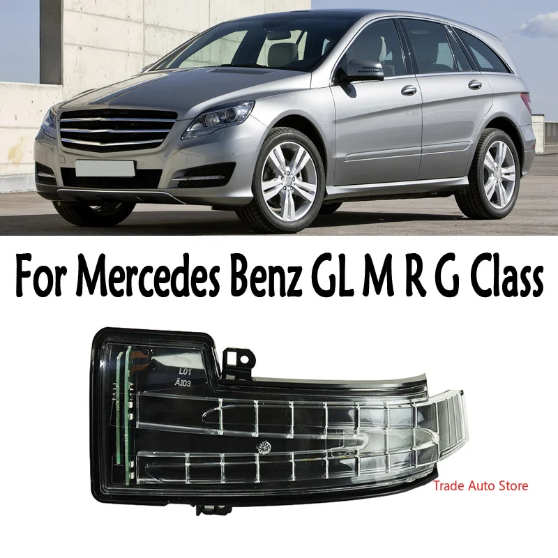 Car Rear View Mirror LED Turn Signal Light For Mercedes Benz GL M R G Class W463 X164 X166 W166 W251 V251 1668200121 1668200221