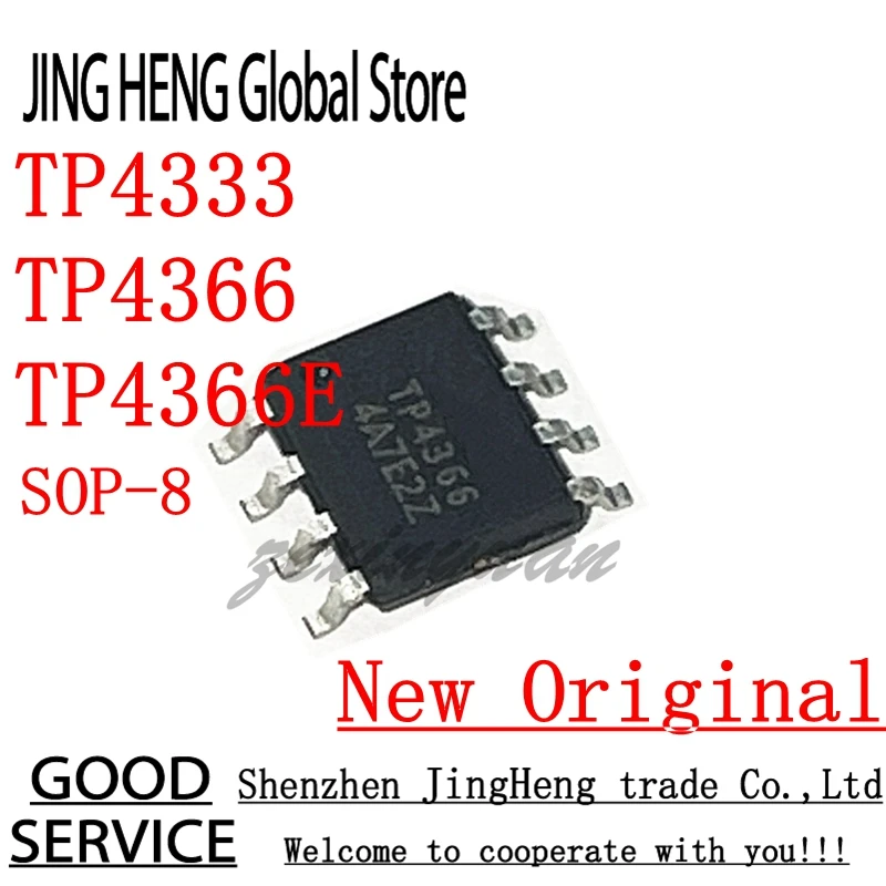 10PCS/LOT TP4333 TP4366 TP4366E SOP-8 4.2V 1A Mobile power supply synchronous boost chip