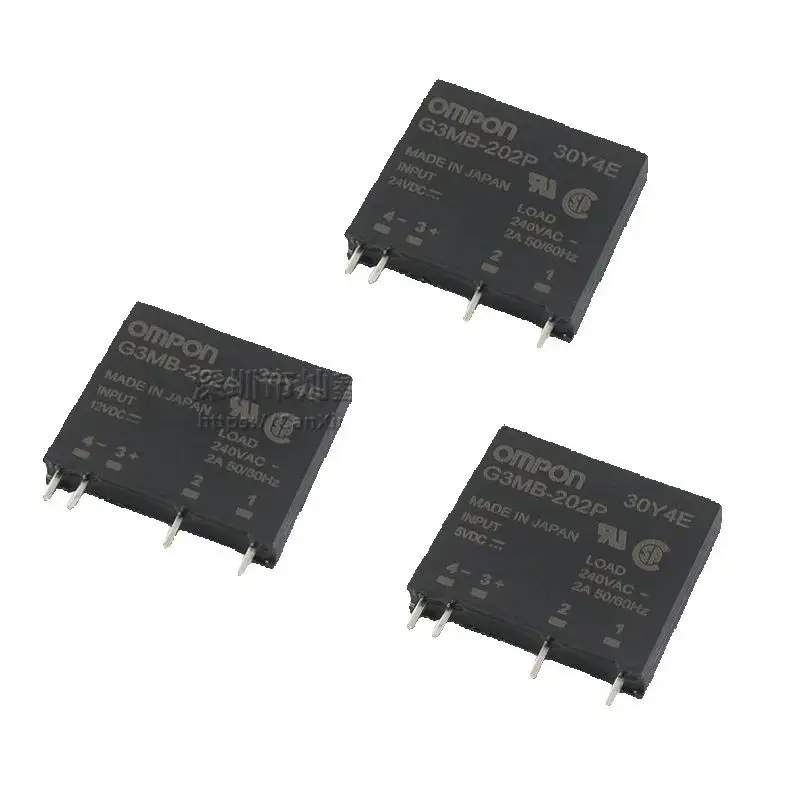 10pcs / imported 12V DC control AC 250VAC 2A SPST normally open solid state relay switch