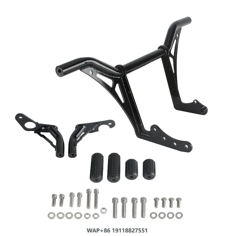 Motorcycle  Front Rear Highway Engine Guard Crash Bar forStreet bob Low Rider S ST Fat Bob Standard 2018-2024