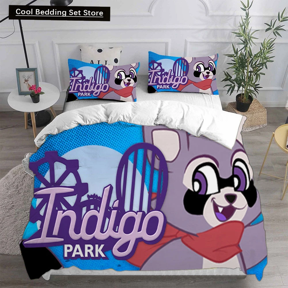 New Indigo Park Bedding Sets Comforter Quilt Bed Cover Duvet Cover Pillow Case 2-3 Pieces Sets Bedroom Decoration Home Textiles