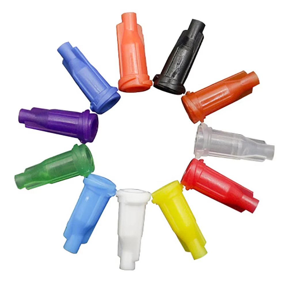 

PP Screw Multiple Colors Syringe Plug, Dispensing Glue Syringe Barrel Luer Lock Plug Cap, Industrial Wholesale 100PCS