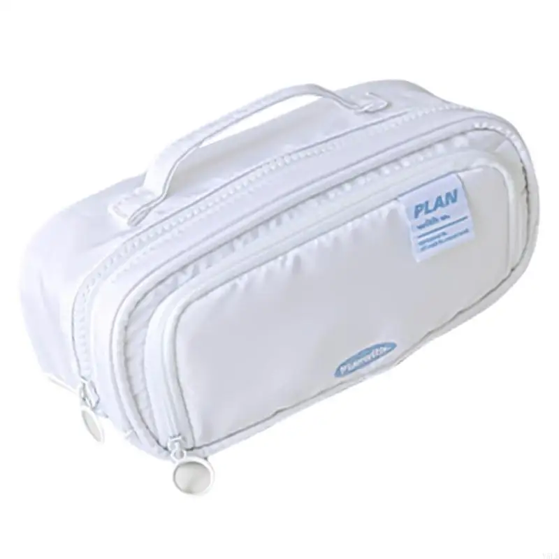 Y5LB Túi Đựng Văn Phòng Phẩm Túi Đựng Bút Chì Có Thể Mở Rộng Hộp Đựng Bút Thẩm Mỹ Túi Đựng Bút Dung Tích Lớn Bút Ban Tổ Chức Bút