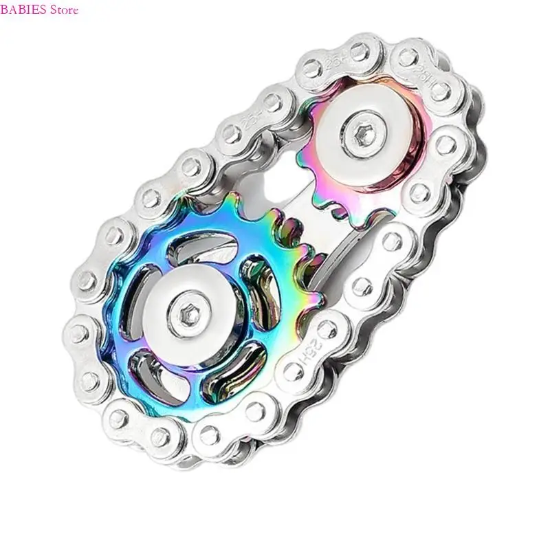 Đồ chơi spinner thiết bị chuỗi kim loại C9GB với ổ trục trơn cho du lịch lớp học văn phòng