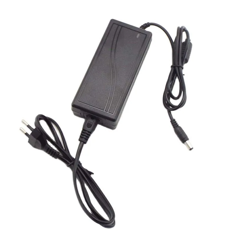 AC DC Adapter Converter Charger, Fonte de Alimentação, Transformador, 12V, 6A, 6000ma, 100-240V, Luz LED, CCTV, Câmera, e1