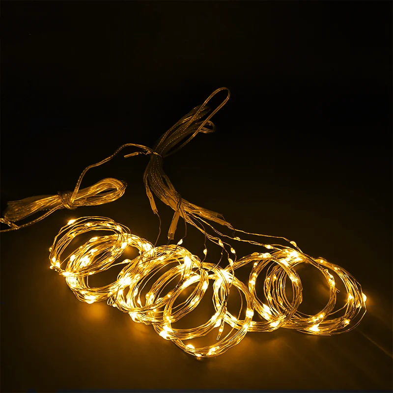Светодиодная гирлянда-занавес  – обзор и цена Fairy Light Curtain