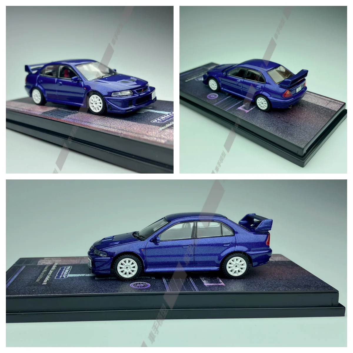 

Tarmac 1:64 Lancer Evolution VI TOMMI special edition Diecast Model Car Alloy