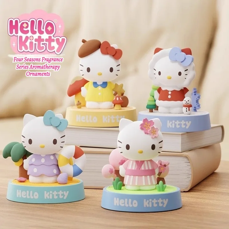 

Sanrio Kt Cat Season Youth Spring Series Aromatherapy Decoration Indoor Bedroom Car Aromatherapy Birthday Gift For Girls