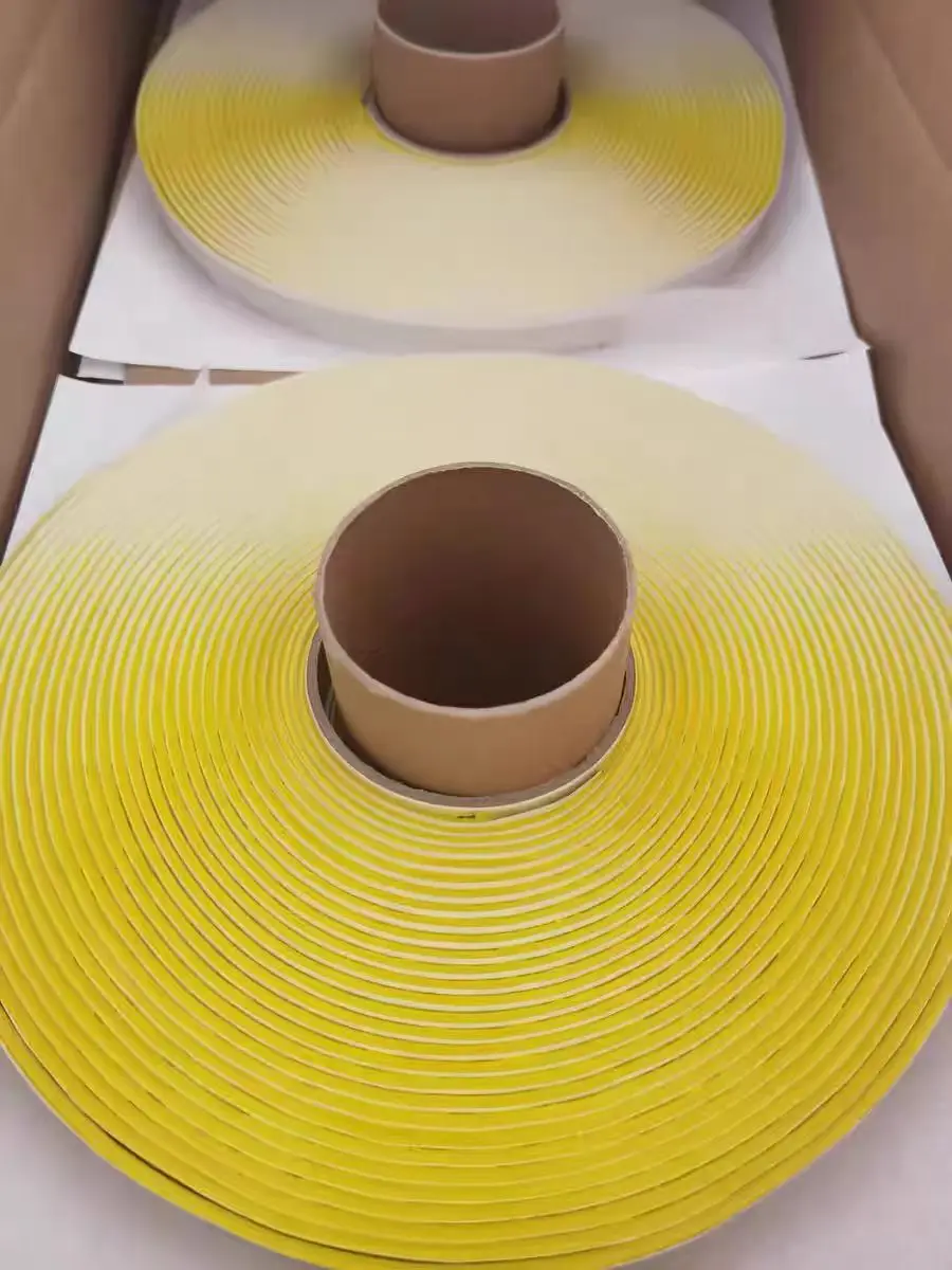 Vaccum Bagging Tacky Tape 2.7mm*12mm High - Tack High - Temp Vaccum Bag Seal black vaccum sealing tape for RTM bagging.