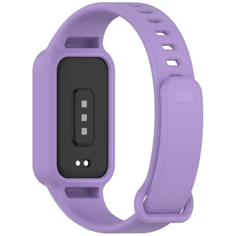 Silikonarmband+Hülle für Xiaomi Smart Band 9 Active Strap Smartwatch-Zubehör Armband für Redmi Band 3 Armband Uhrenhülle – Detail 40