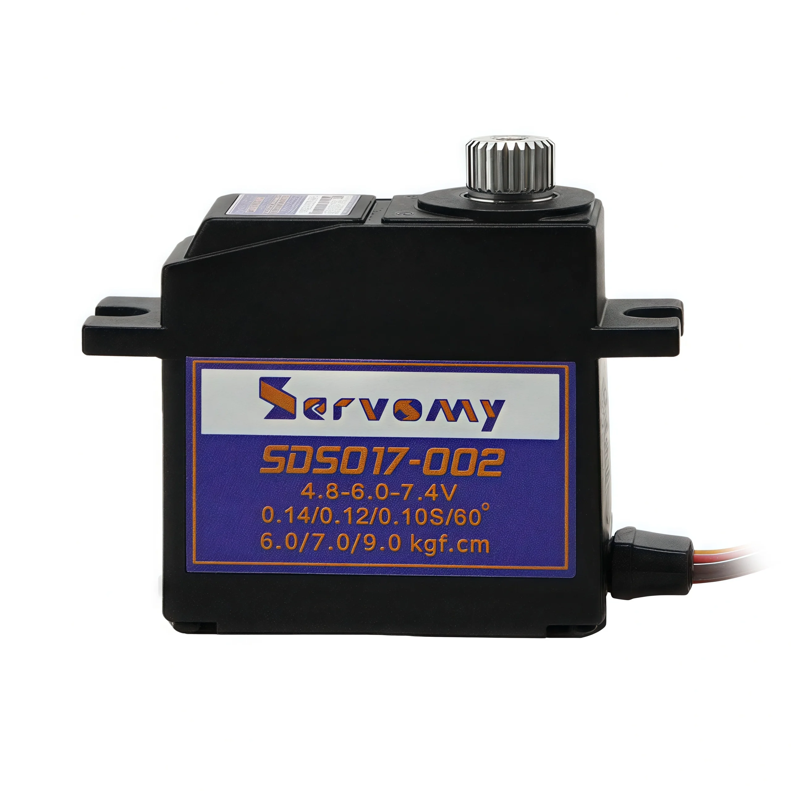 

Servomy-SDS017, 17G Full Metal Gear High Torque Digital Micro Servo, 10kgf.cm 0.09s 8.4V, Dual Ball Bearings, For Robot 1/18 Car