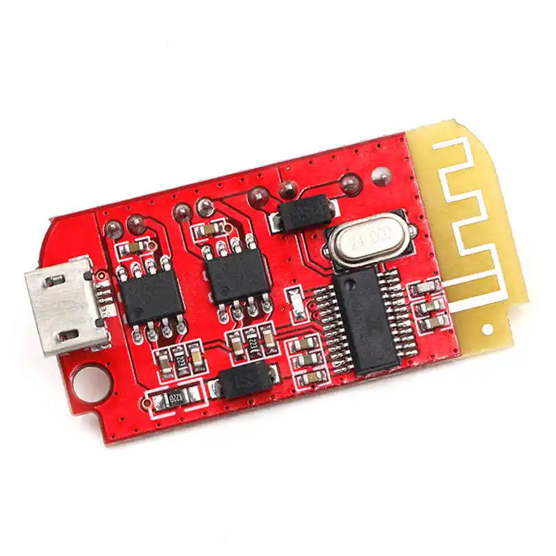 Miniature 4.2 Stereo Bluetooth power amplifier board audio module with charging DIY modified speaker F Class 5W+5W