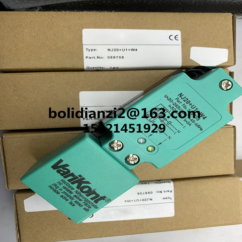 Imagem -05 - Novo Sensor de Interruptor de Proximidade Quadrado Genuíno Nj20 Nj30 Nj15 Mais u1 Mais a Mais a0 Mais a2 Mais e0 Mais e2 Nj30-u1-e