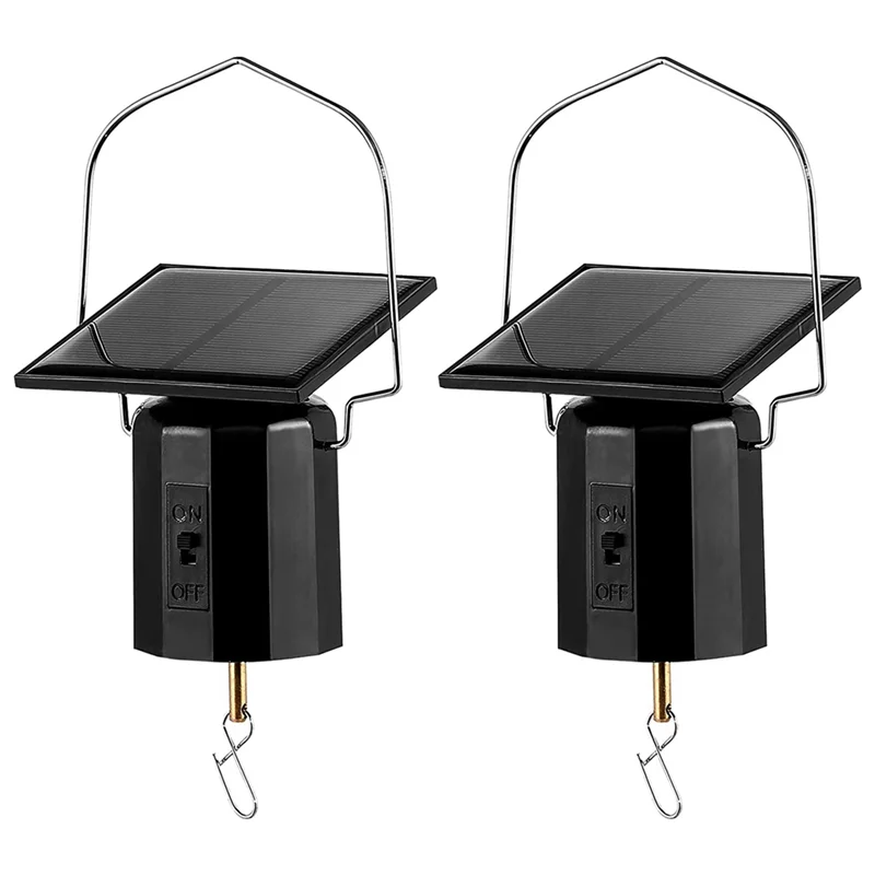4Pcs Solar Energy Hanging Rotating Motor Revolving Wind Chime Spinner Motor Kits For Display