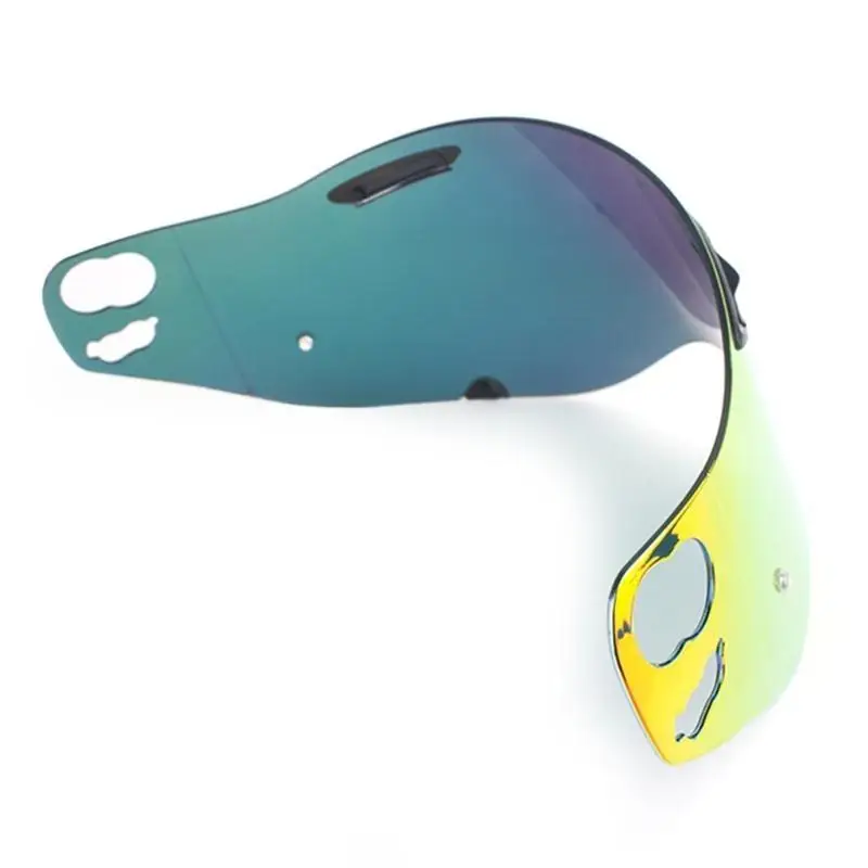 31BC دراجة نارية الخوذات عدسة أقنعة عالية الشفافية Sunshades يوم الليل استخدام الرياح لوكالة XD4 UV الحماية درع #3