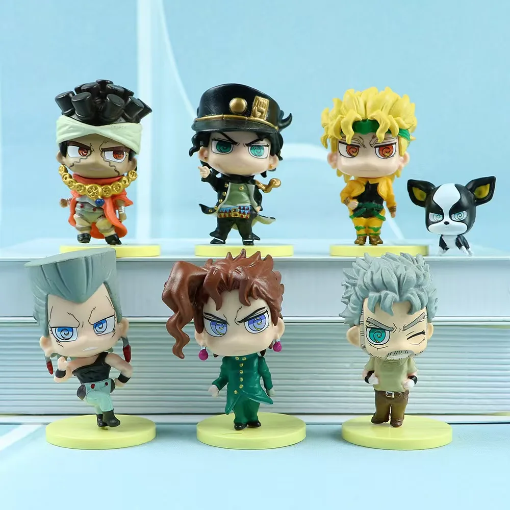 Anime JoJo's Bizarre Adventure Actionfiguren Niedliche Dio Brando Figur Kawaii Stardust Crusaders PVC Modell als Geburtstagsgeschenk – Detail 2