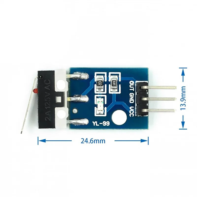 5-500Pcs Collision Switch Collision Module Mouse Switch Microcontroller Module Robot Electronic Building Block