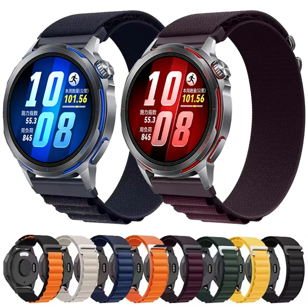 Alpine Loop Nylon Strap 22mm 20mm For Huawei Watch GT Runner 2 Ultimate 2 GT7 GT6-5-4 46mm Bracelet Wristband Oneplus Watch 4 3